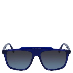 Blue Injected Sunglasses