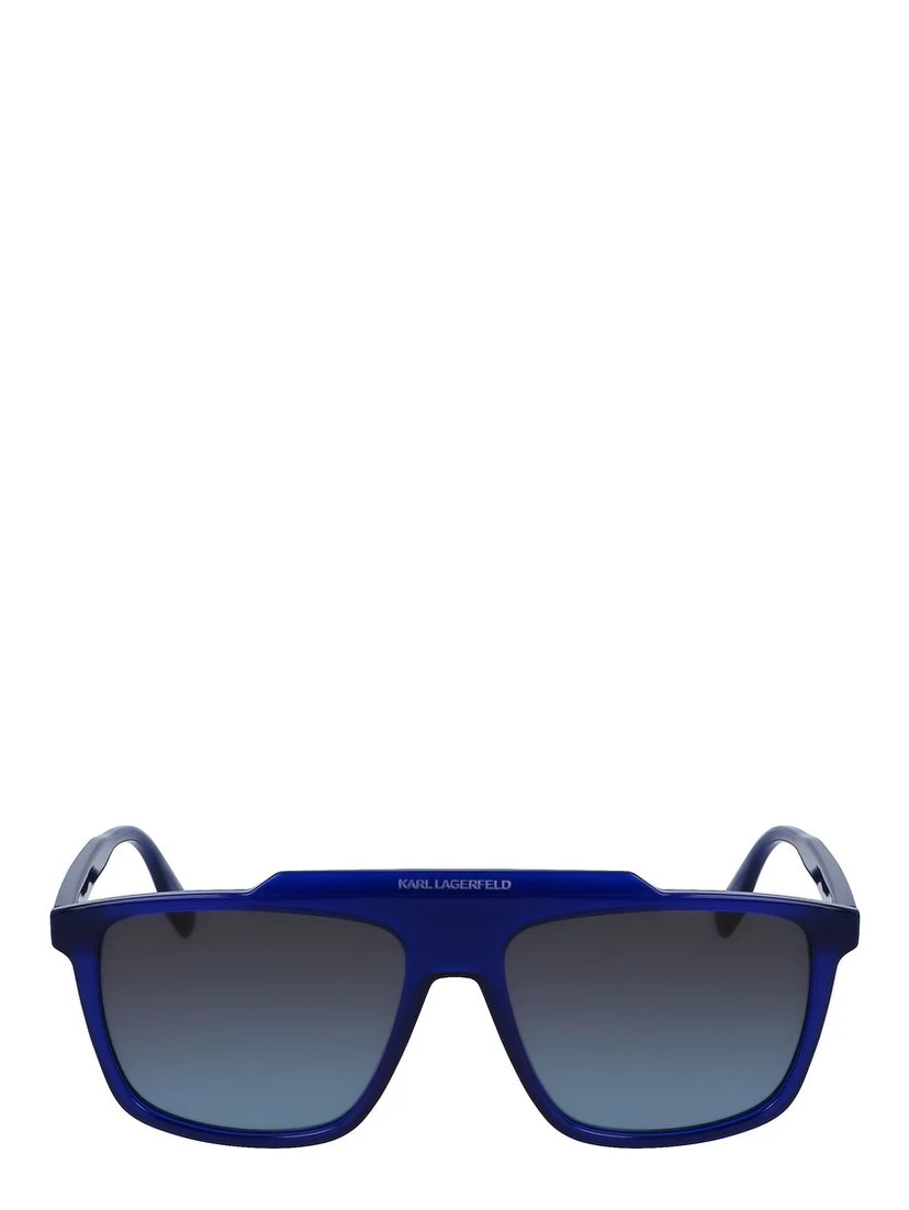 Blue Injected Sunglasses
