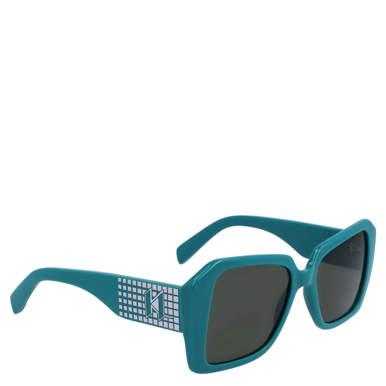 Green Injected Sunglasses