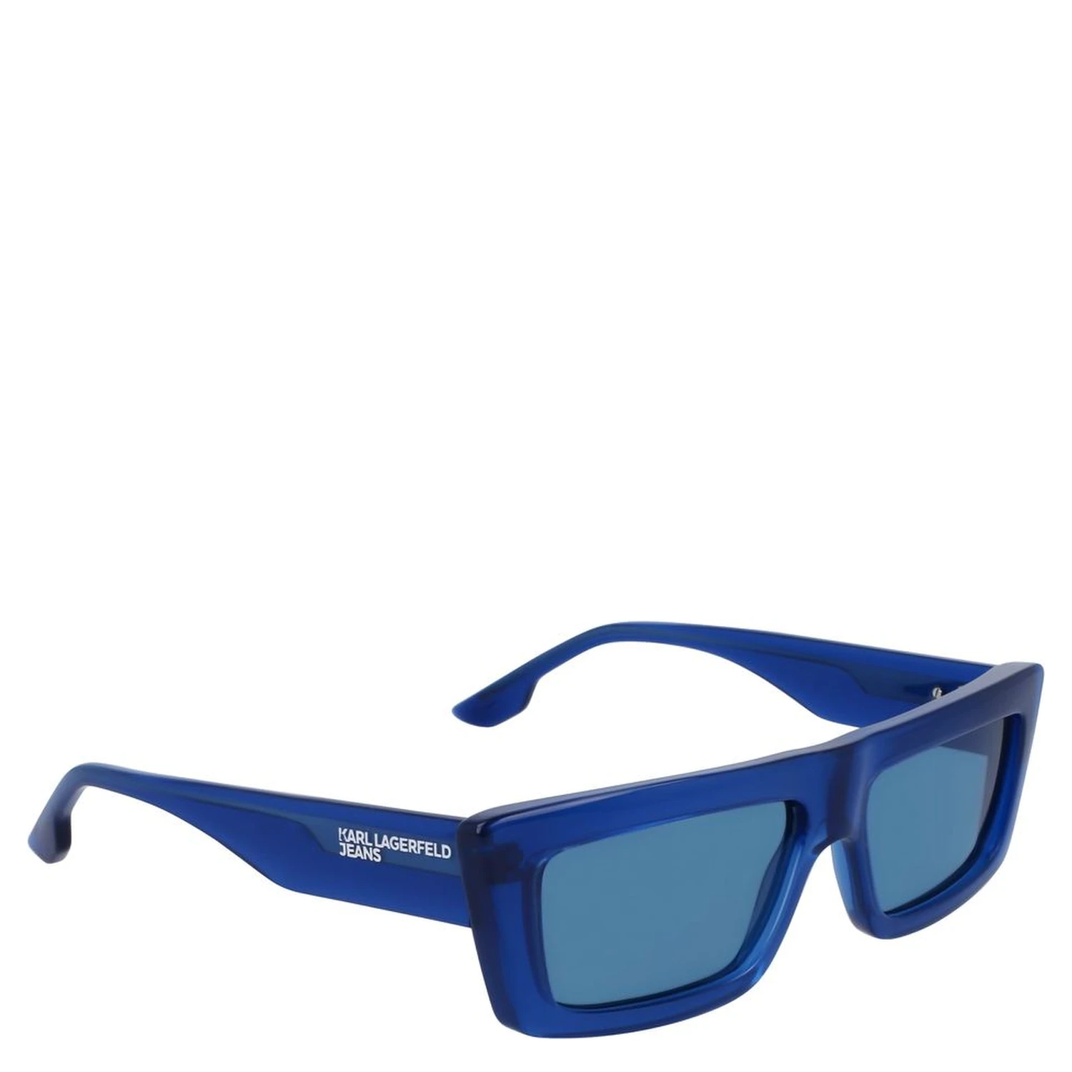 Blue Injected Sunglasses