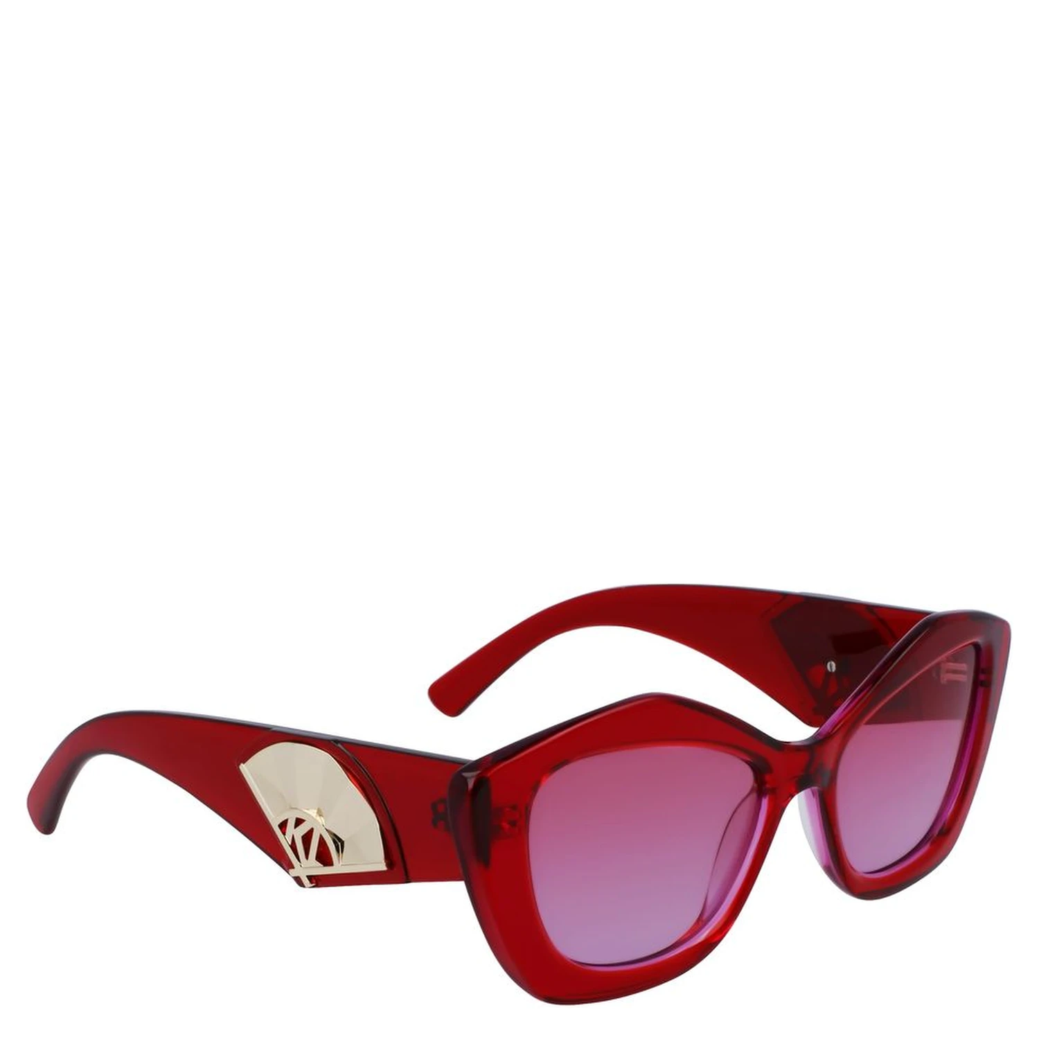 Red Acetate Sunglasses