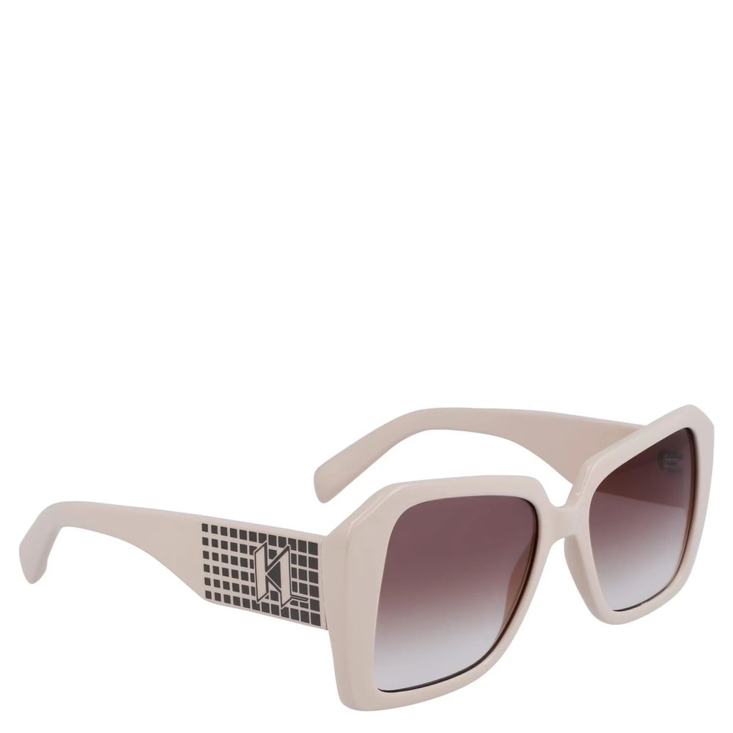 White Injected Sunglasses