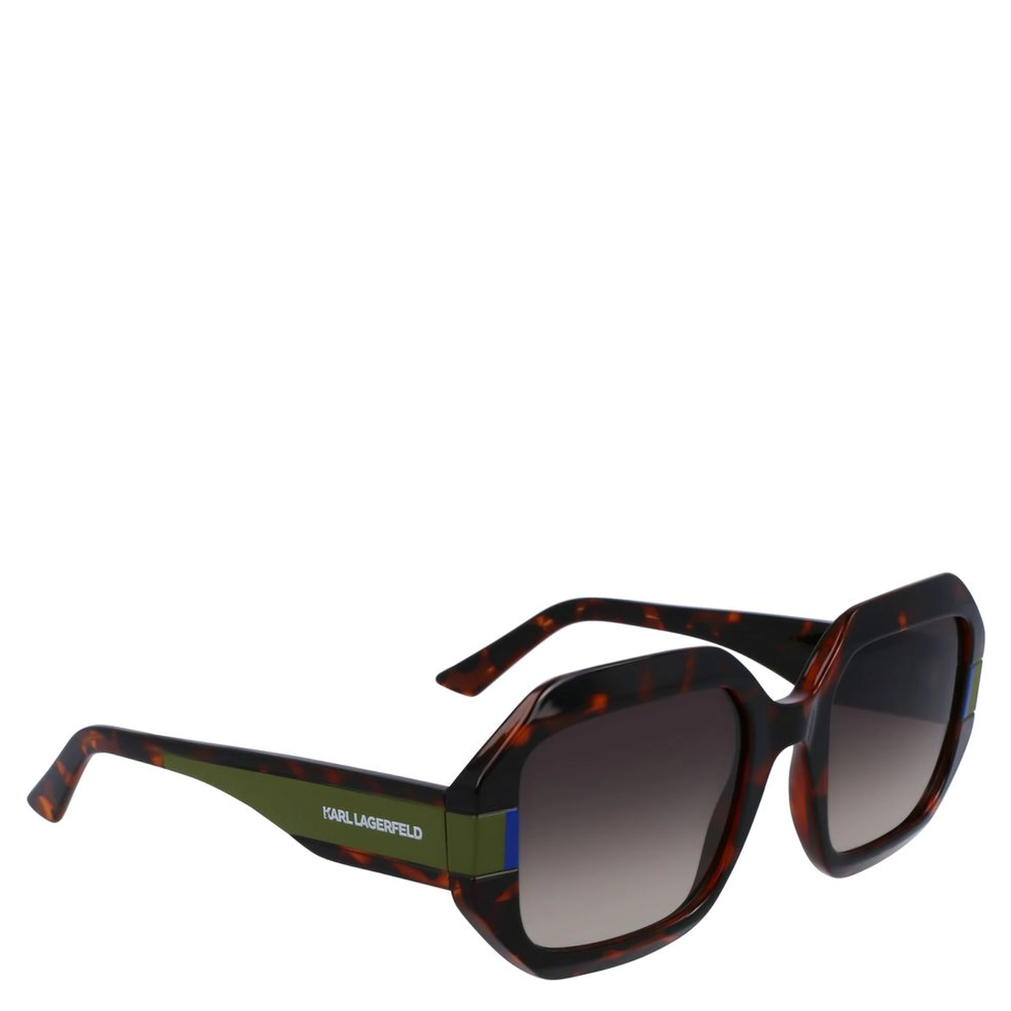 Brown Injected Sunglasses