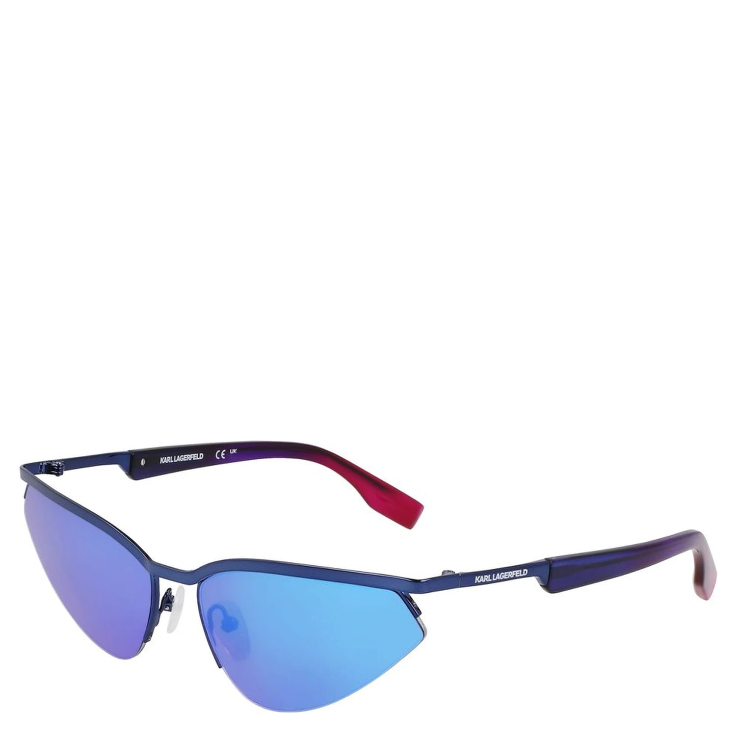 Blue Metal Sunglasses
