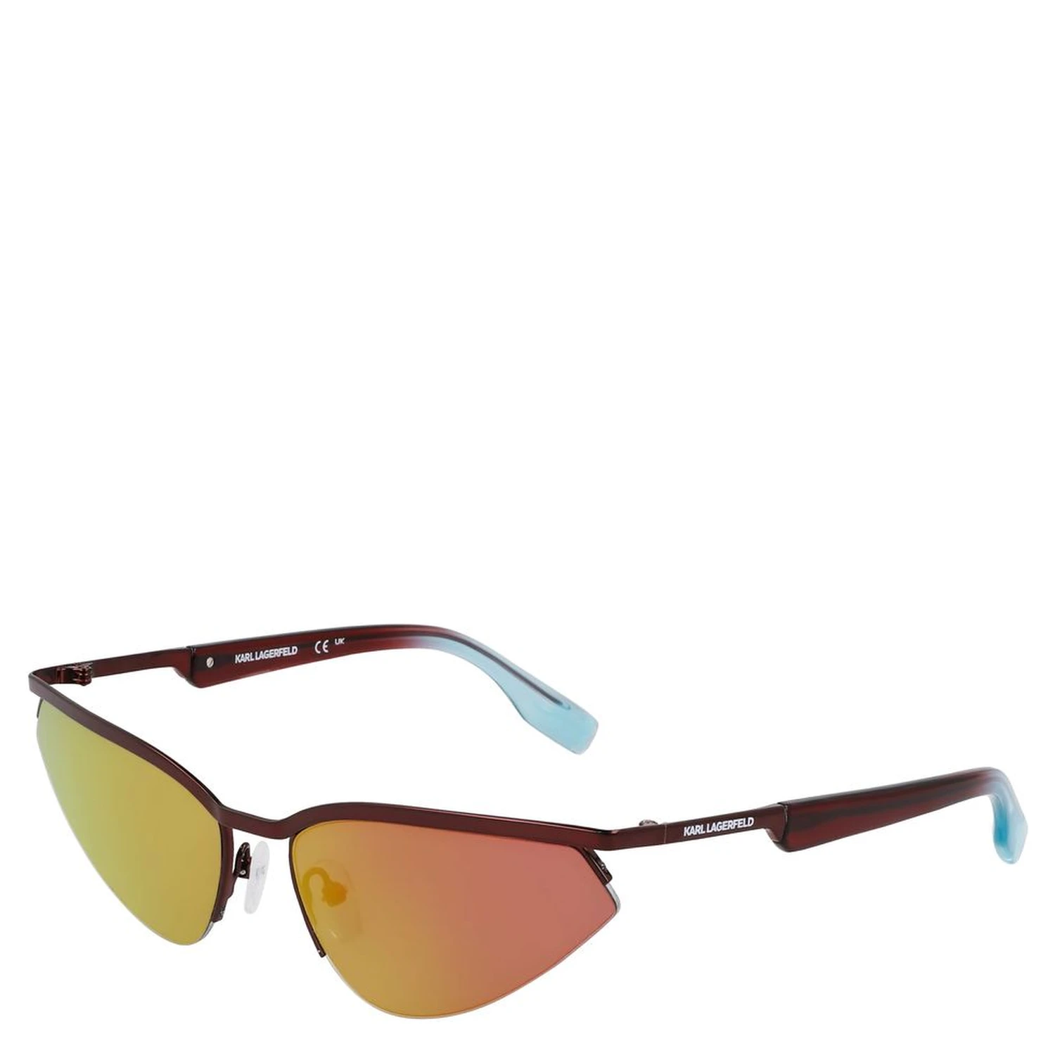 Blue Metal Sunglasses