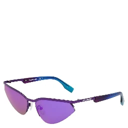 Purple Metal Sunglasses