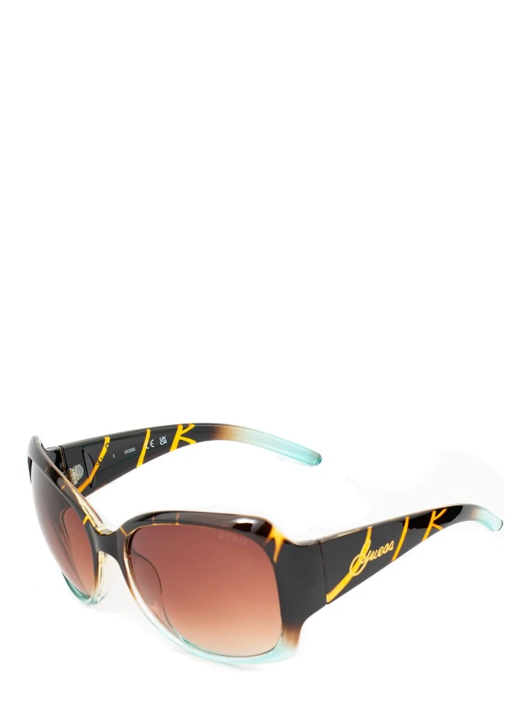 Black Injected Sunglasses