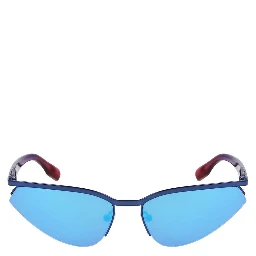 Blue Metal Sunglasses