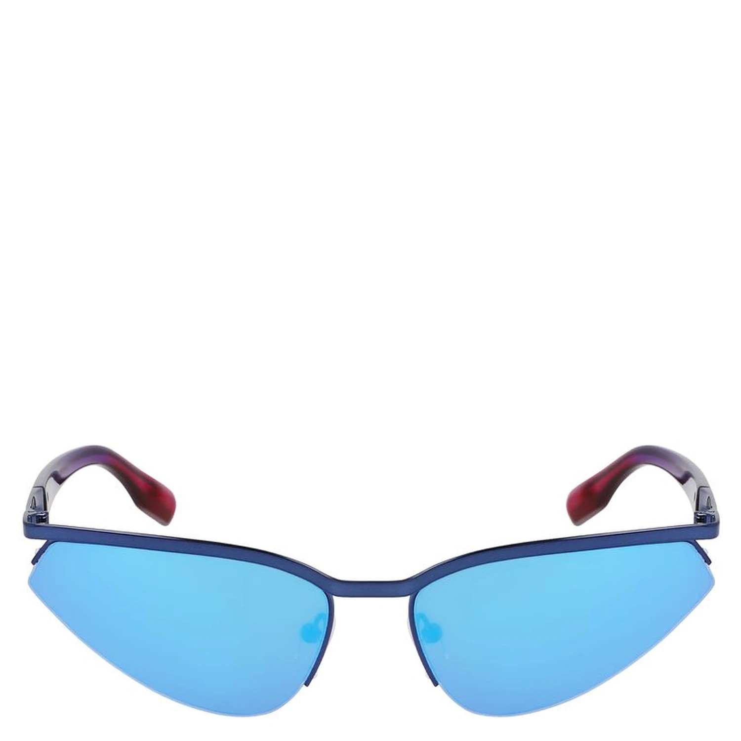 Blue Metal Sunglasses