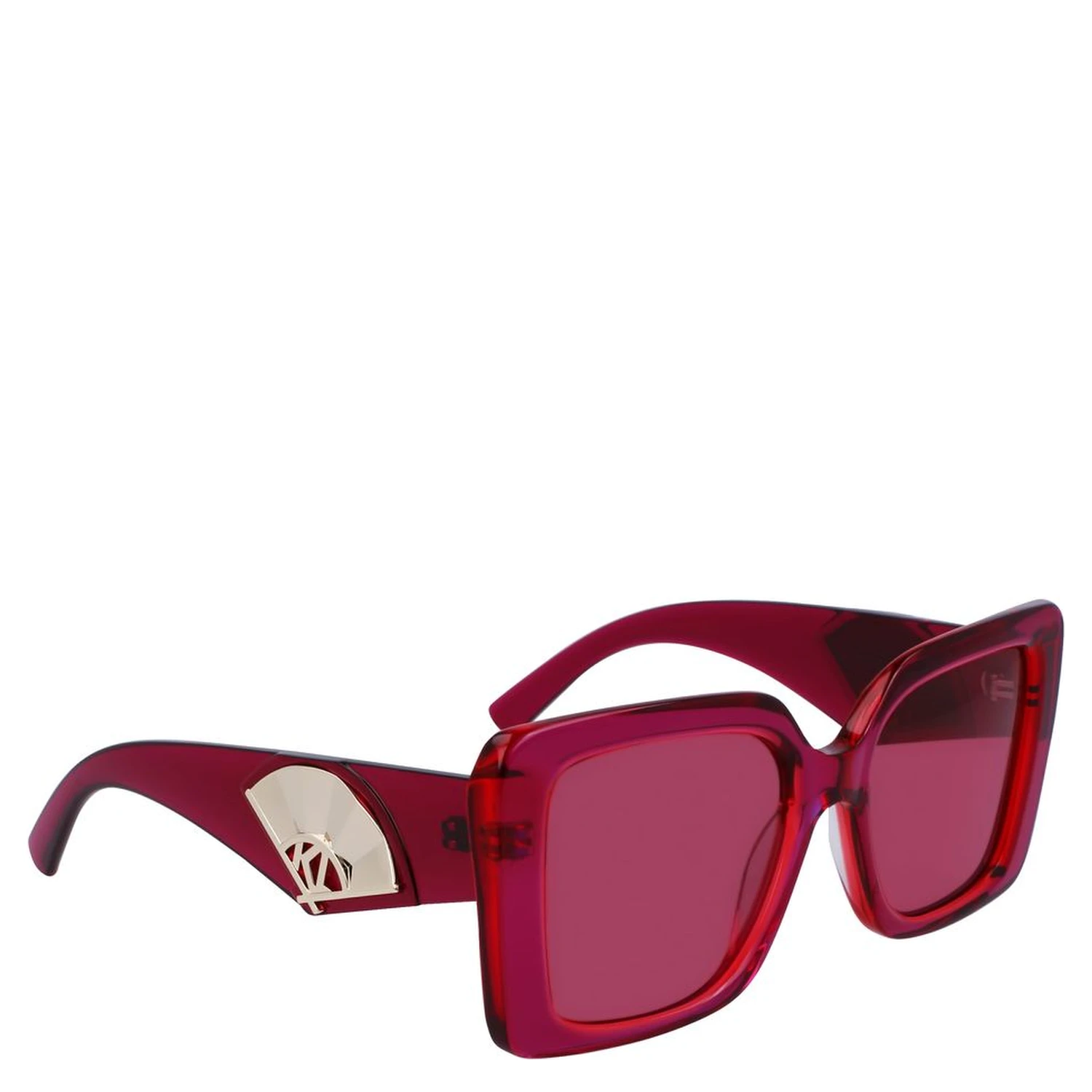 Red Acetate Sunglasses
