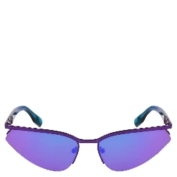 Purple Metal Sunglasses
