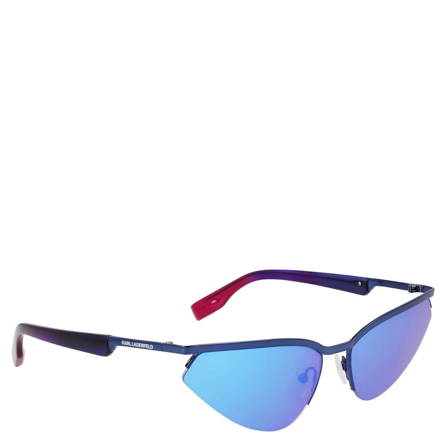 Blue Metal Sunglasses