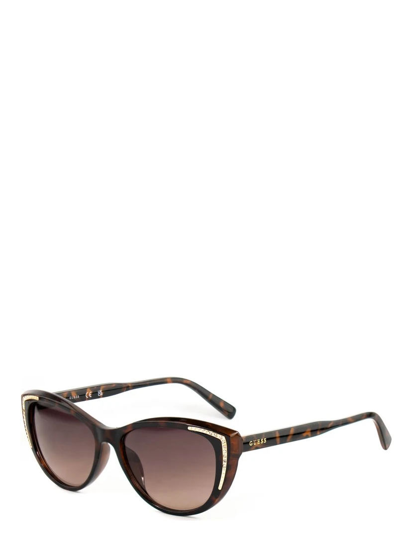 Brown Injected Sunglasses