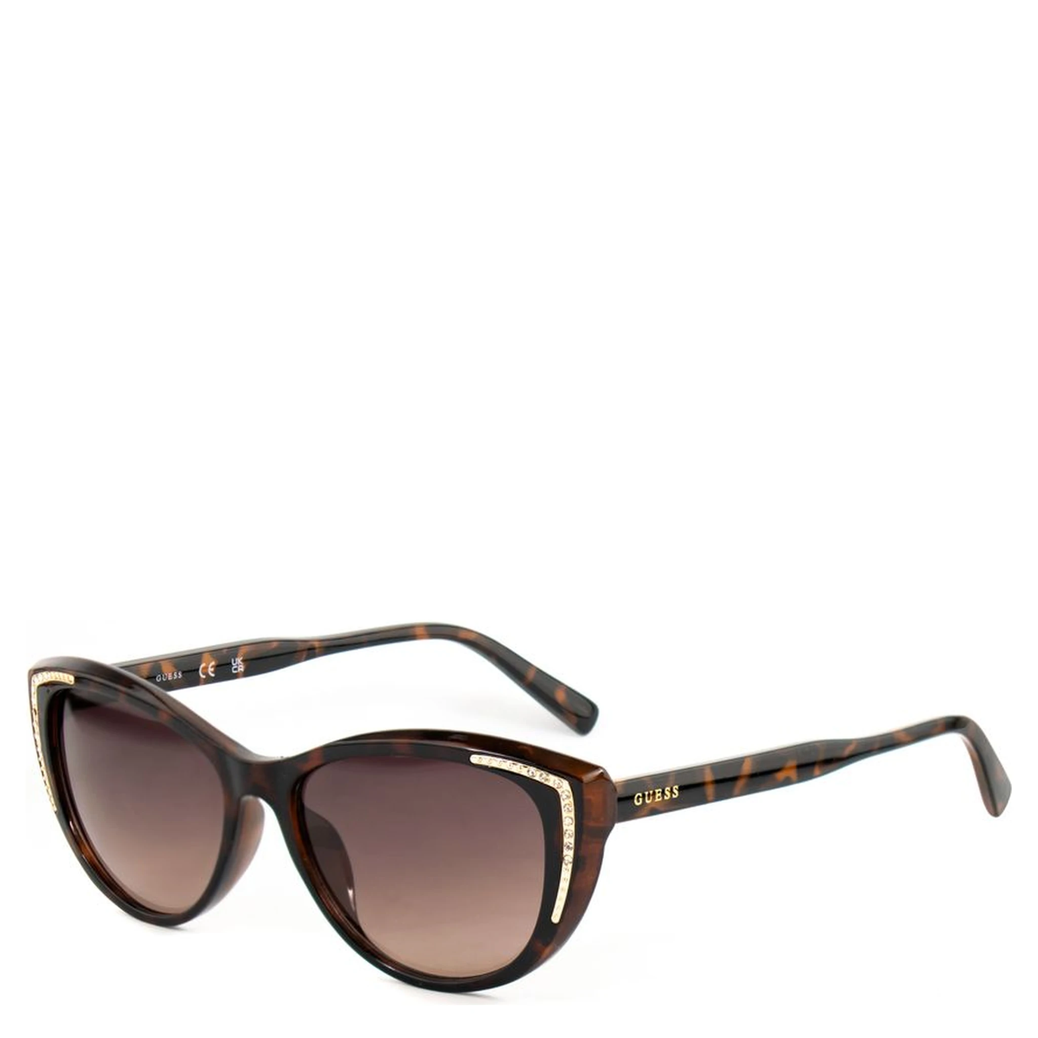 Brown Injected Sunglasses