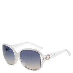 White Injected Sunglasses