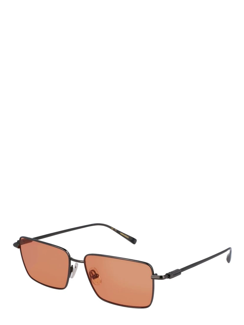 Gray Metal Sunglasses