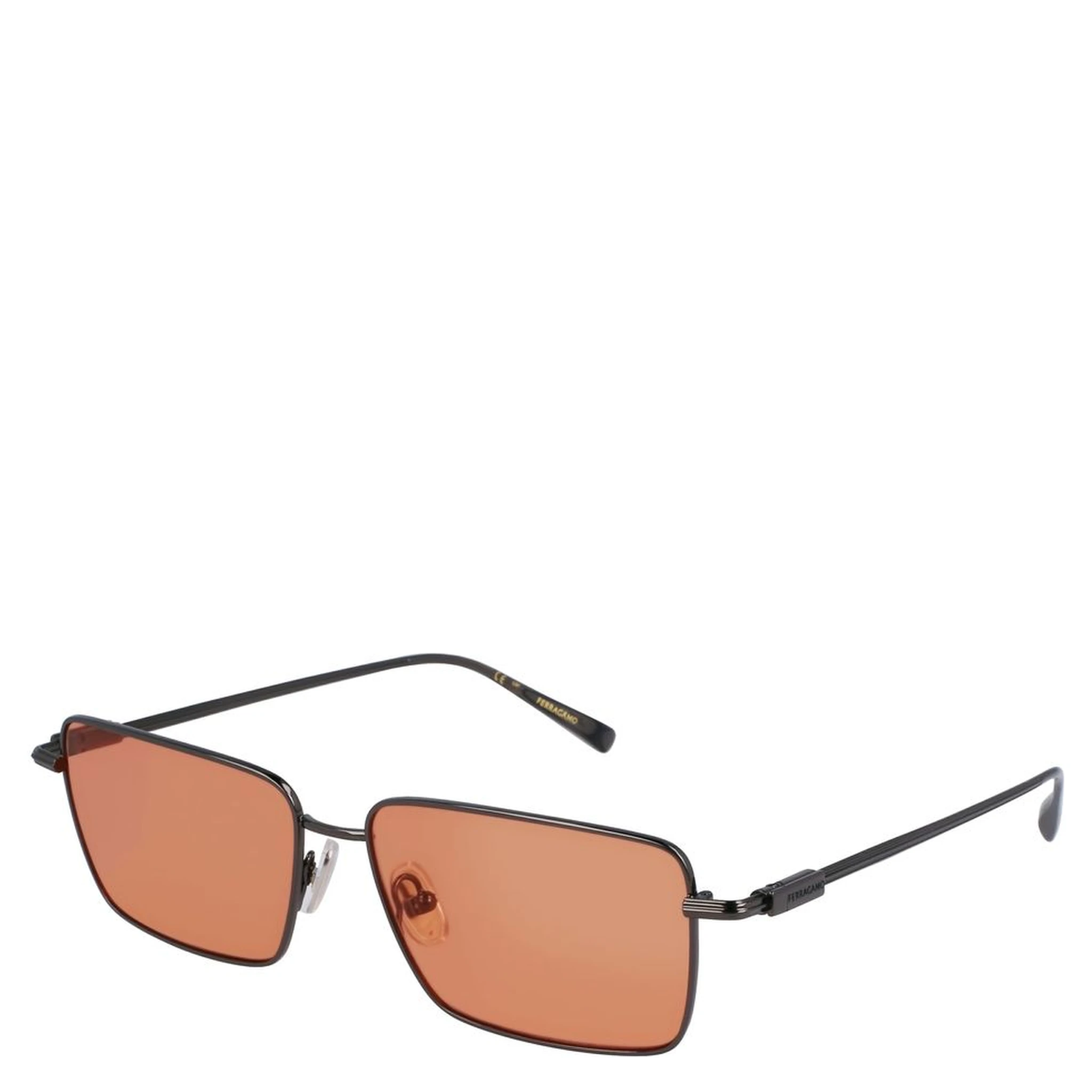 Gray Metal Sunglasses