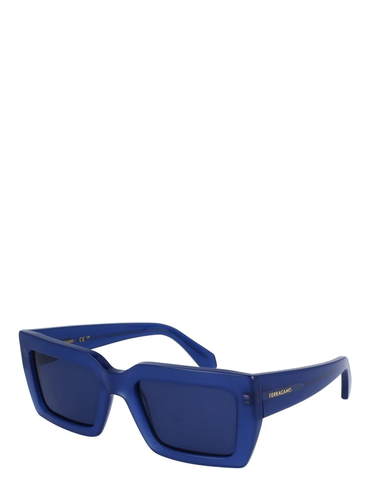 Blue Acetate Sunglasses