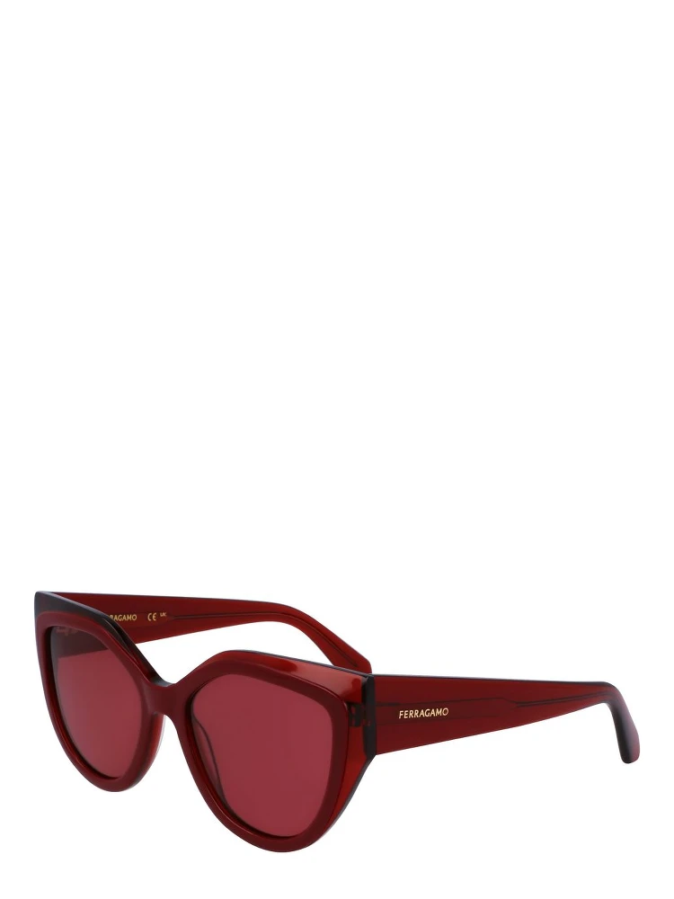 Red Acetate Sunglasses