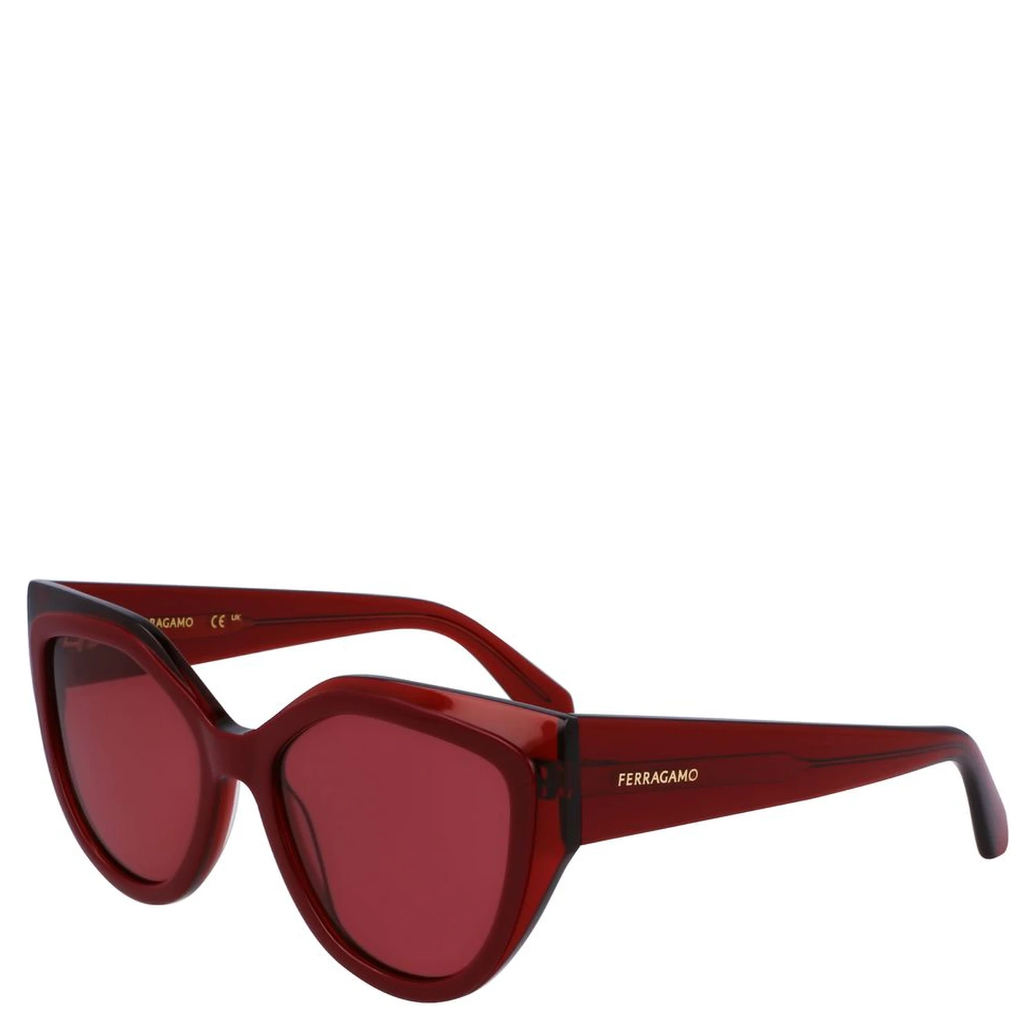 Red Acetate Sunglasses