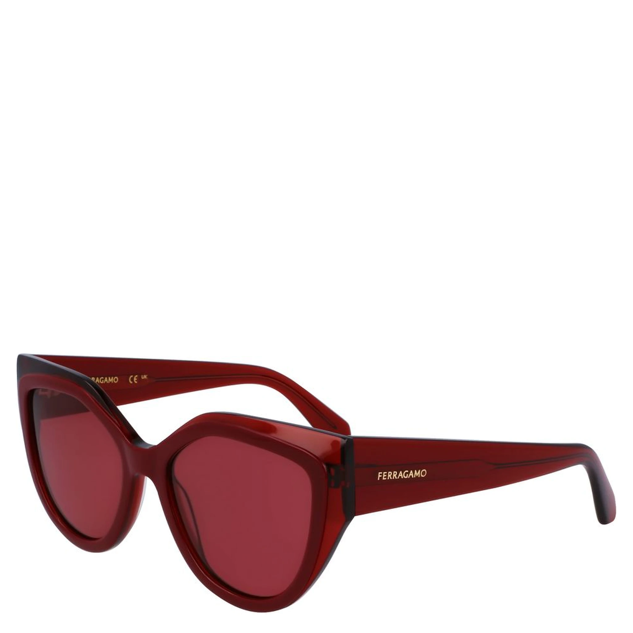 Red Acetate Sunglasses