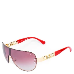 Red Metal Sunglasses
