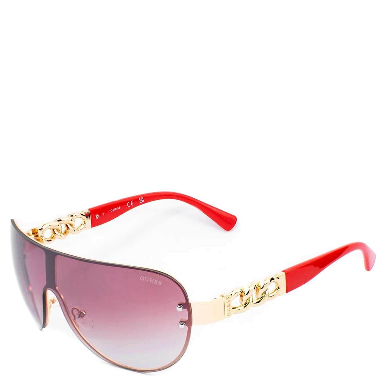 Red Metal Sunglasses