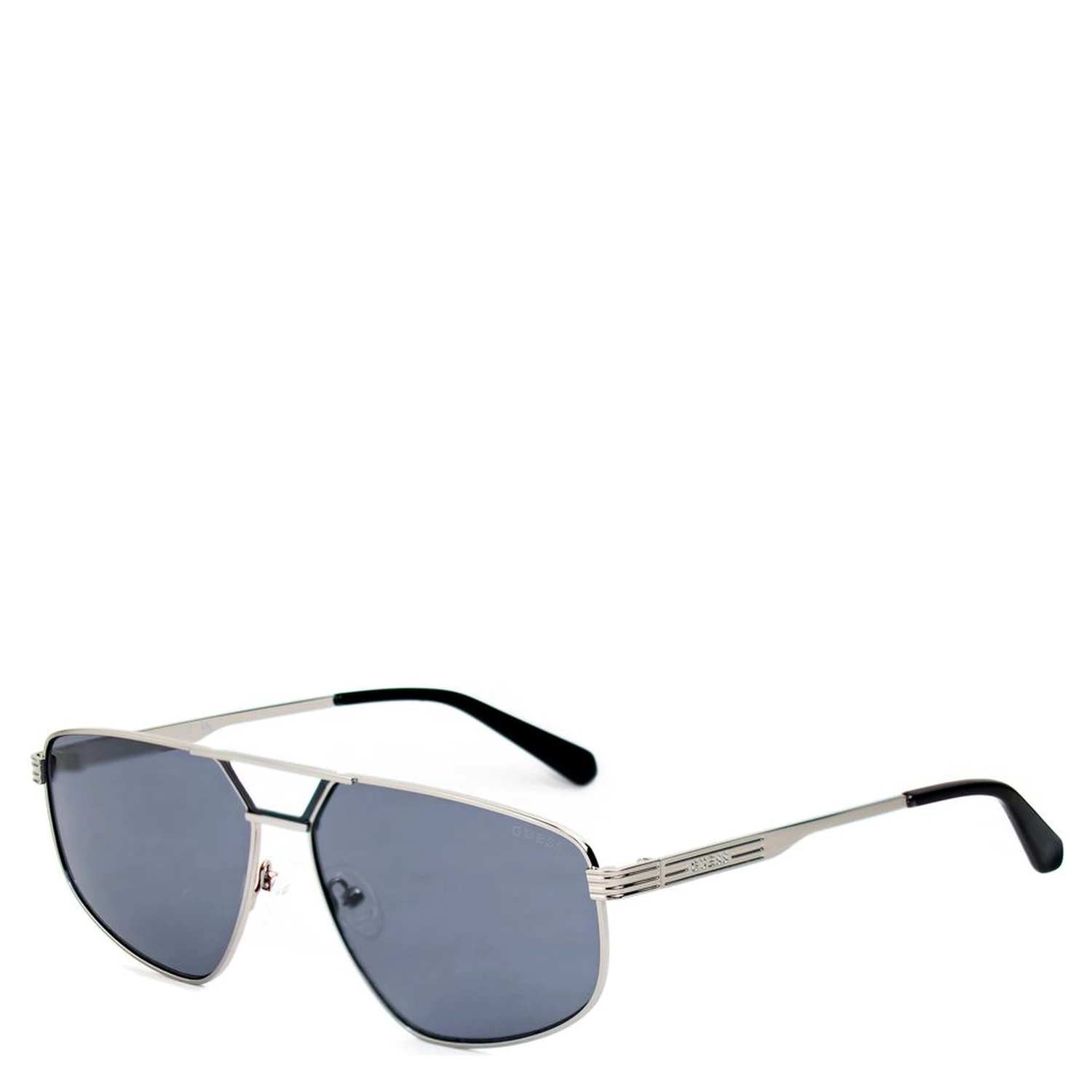 Gray Metal Sunglasses