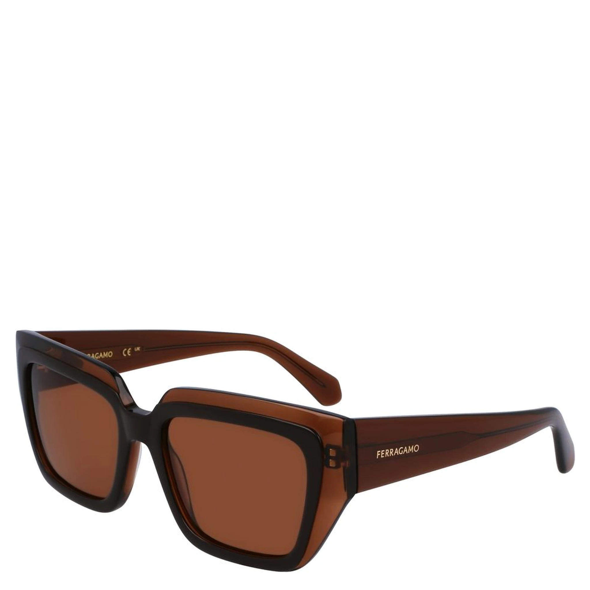 Brown Acetate Sunglasses