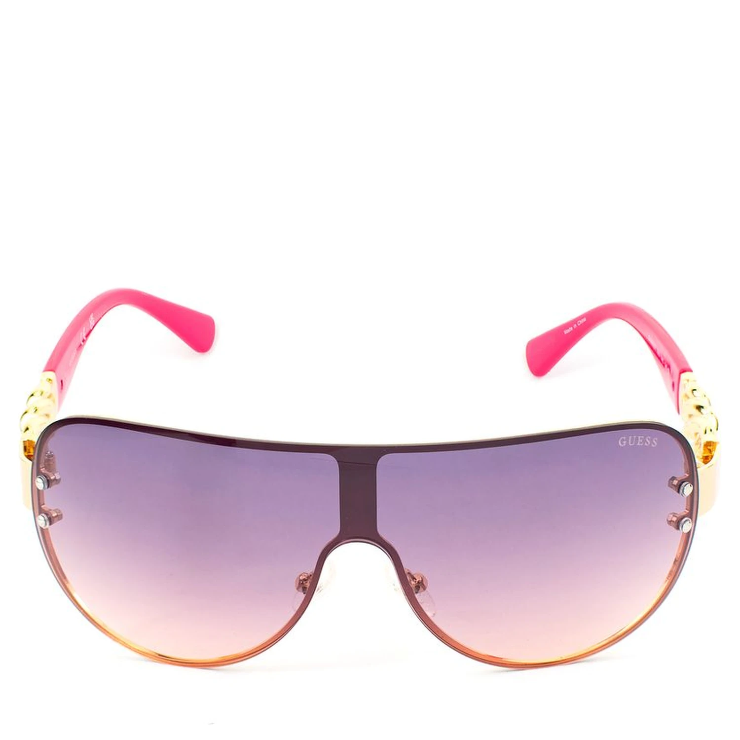 Multicolor Metal Sunglasses