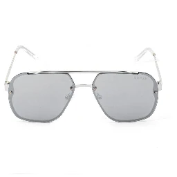 Gray Metal Sunglasses