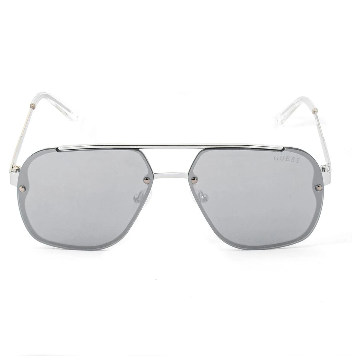 Gray Metal Sunglasses