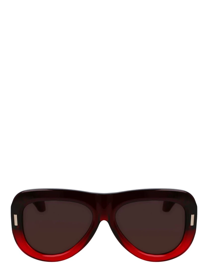 Red Acetate Sunglasses
