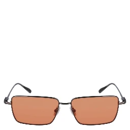 Gray Metal Sunglasses