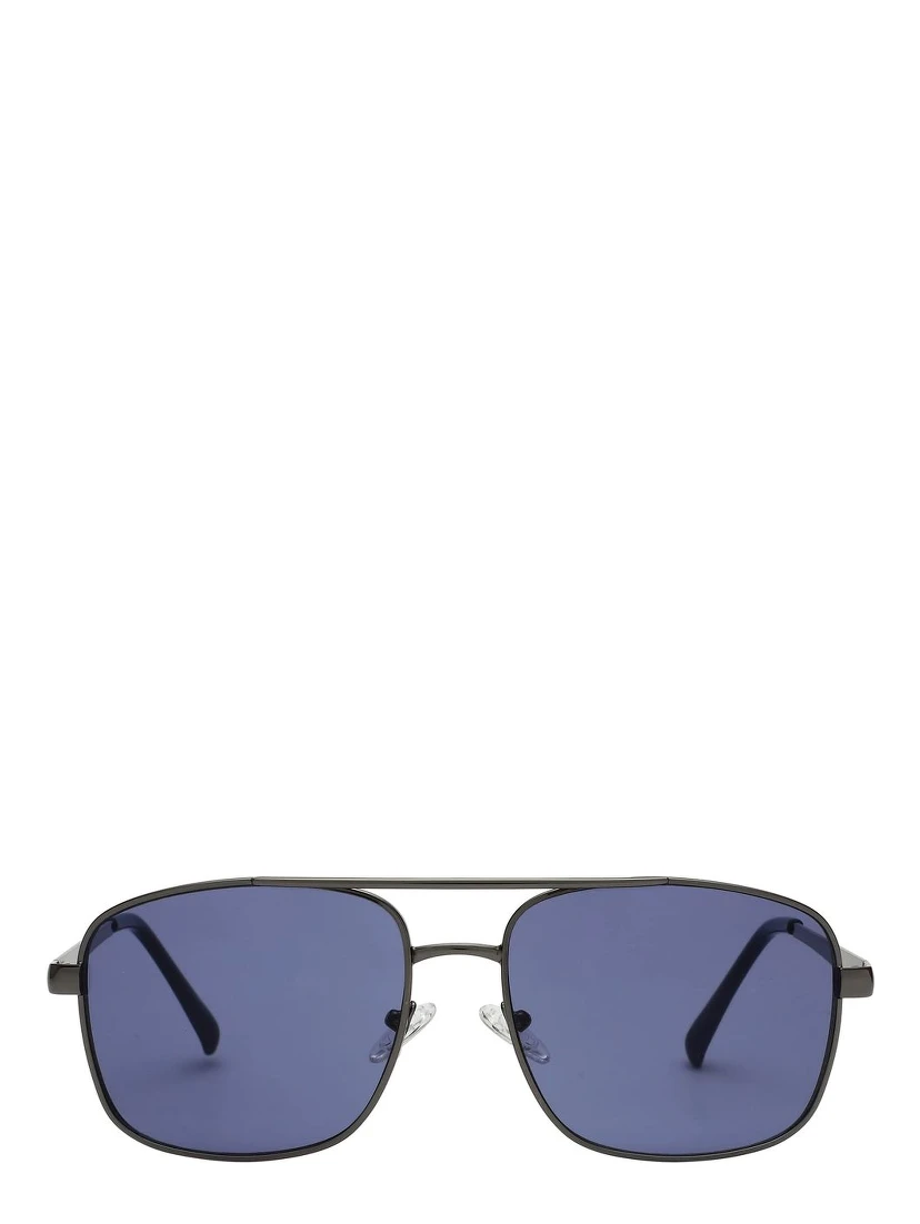 Black Metal Sunglasses
