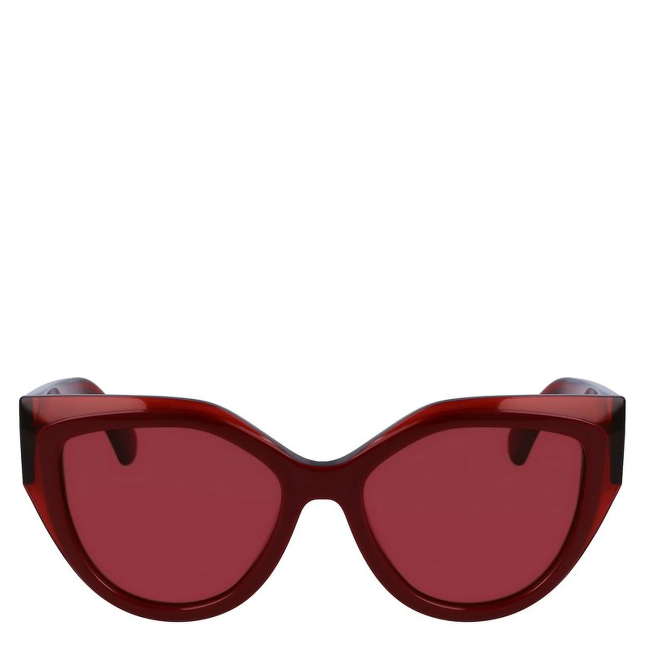 Red Acetate Sunglasses