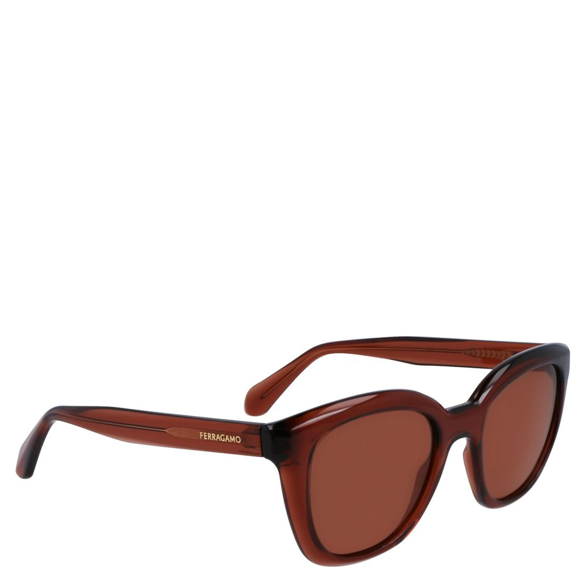 Brown Injected Sunglasses