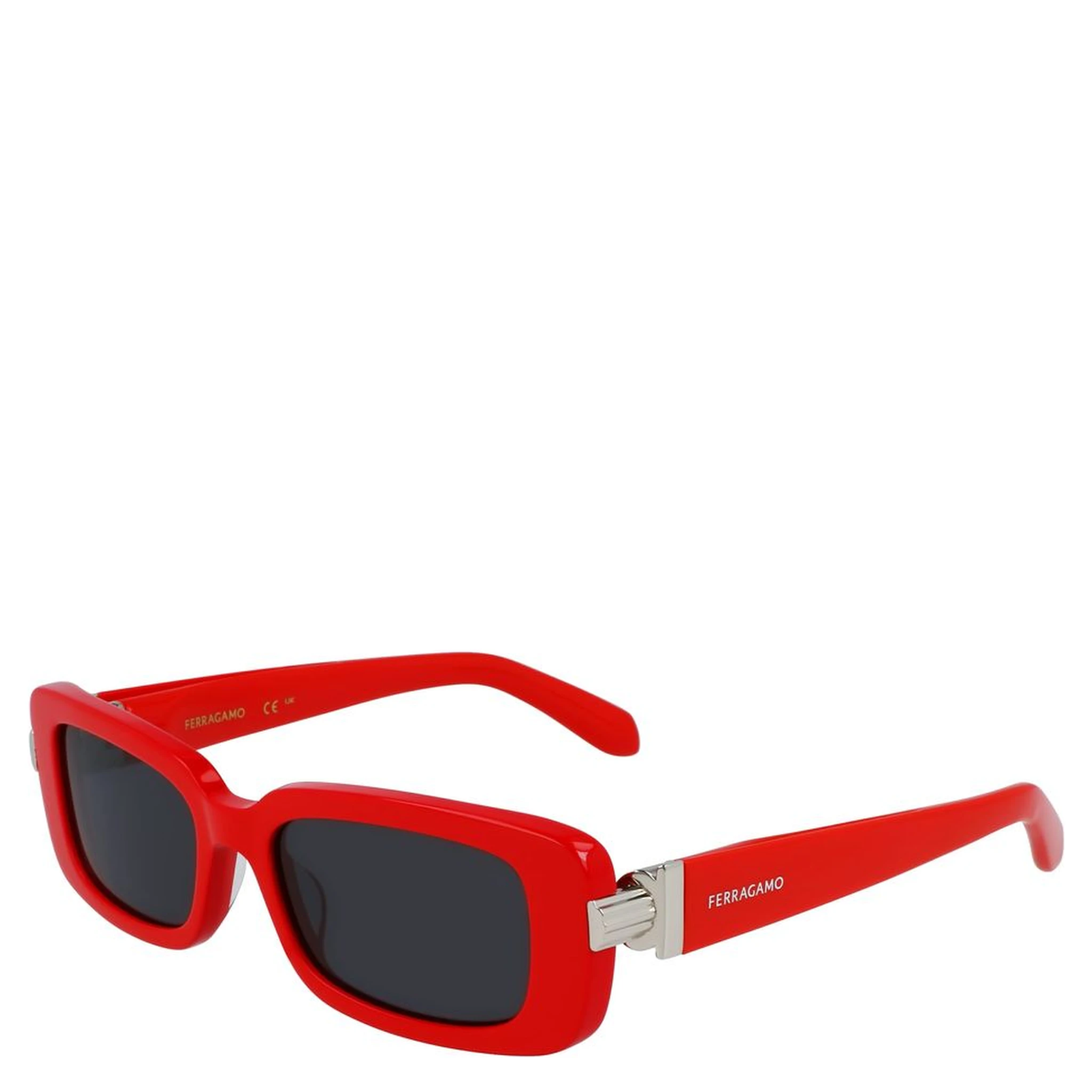 Red Acetate Sunglasses