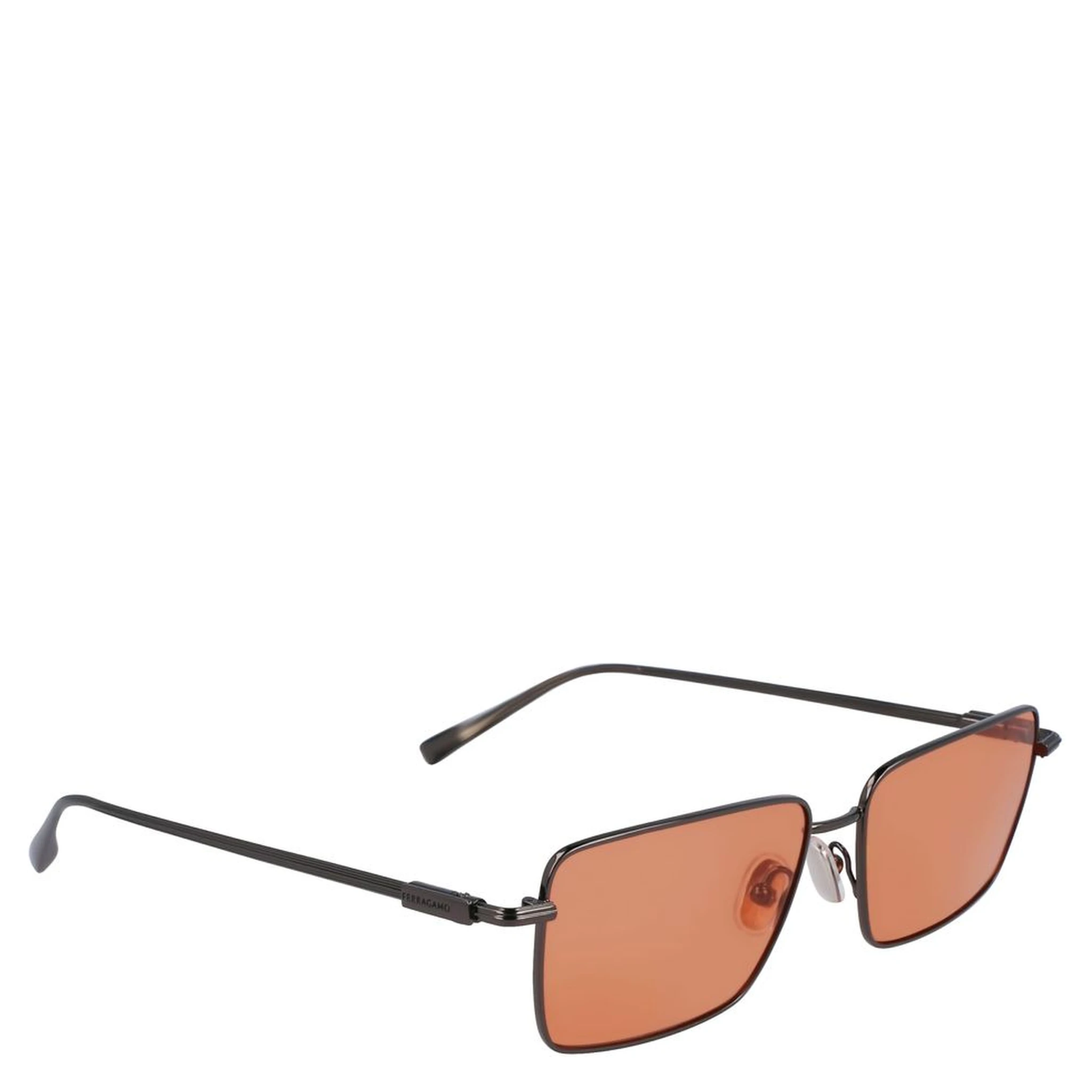 Gray Metal Sunglasses