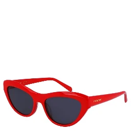 Red Acetate Sunglasses