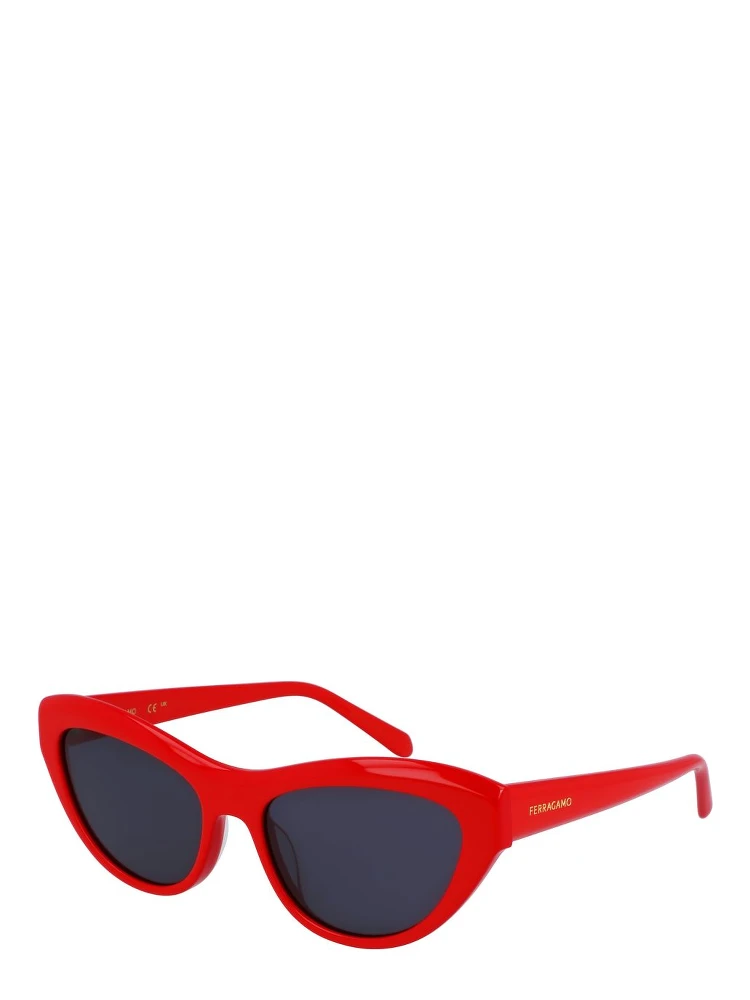 Red Acetate Sunglasses