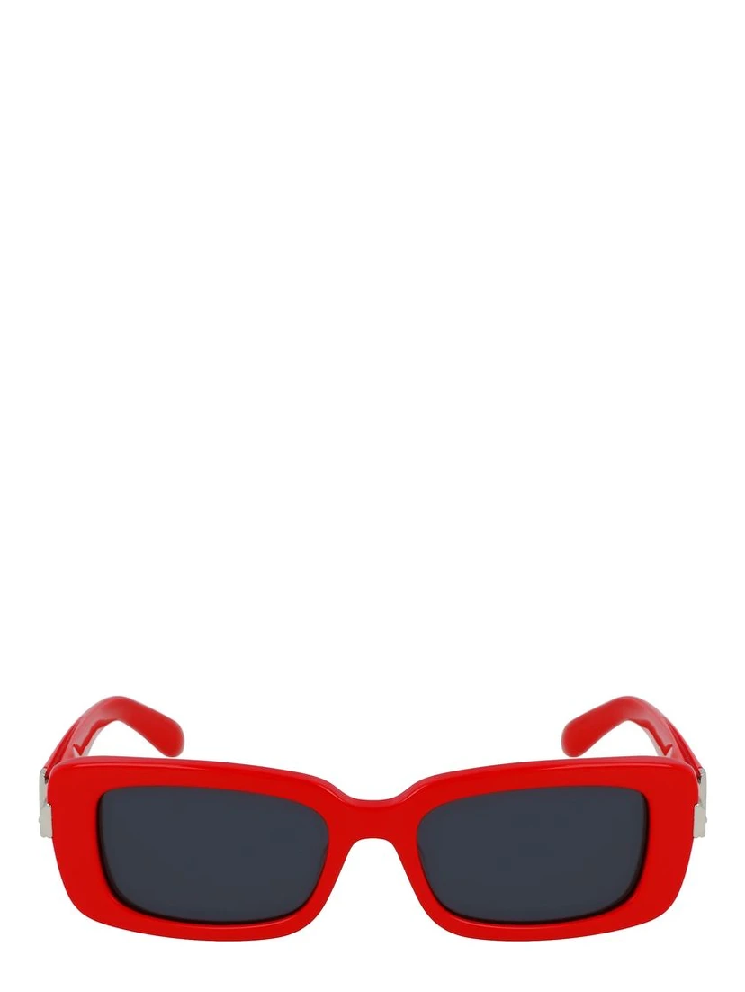 Red Acetate Sunglasses
