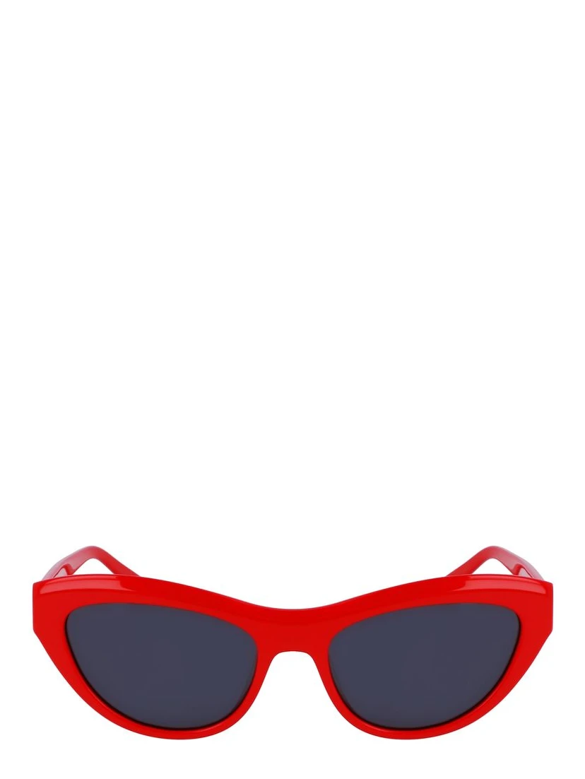 Red Acetate Sunglasses