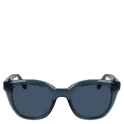 Blue Injected Sunglasses