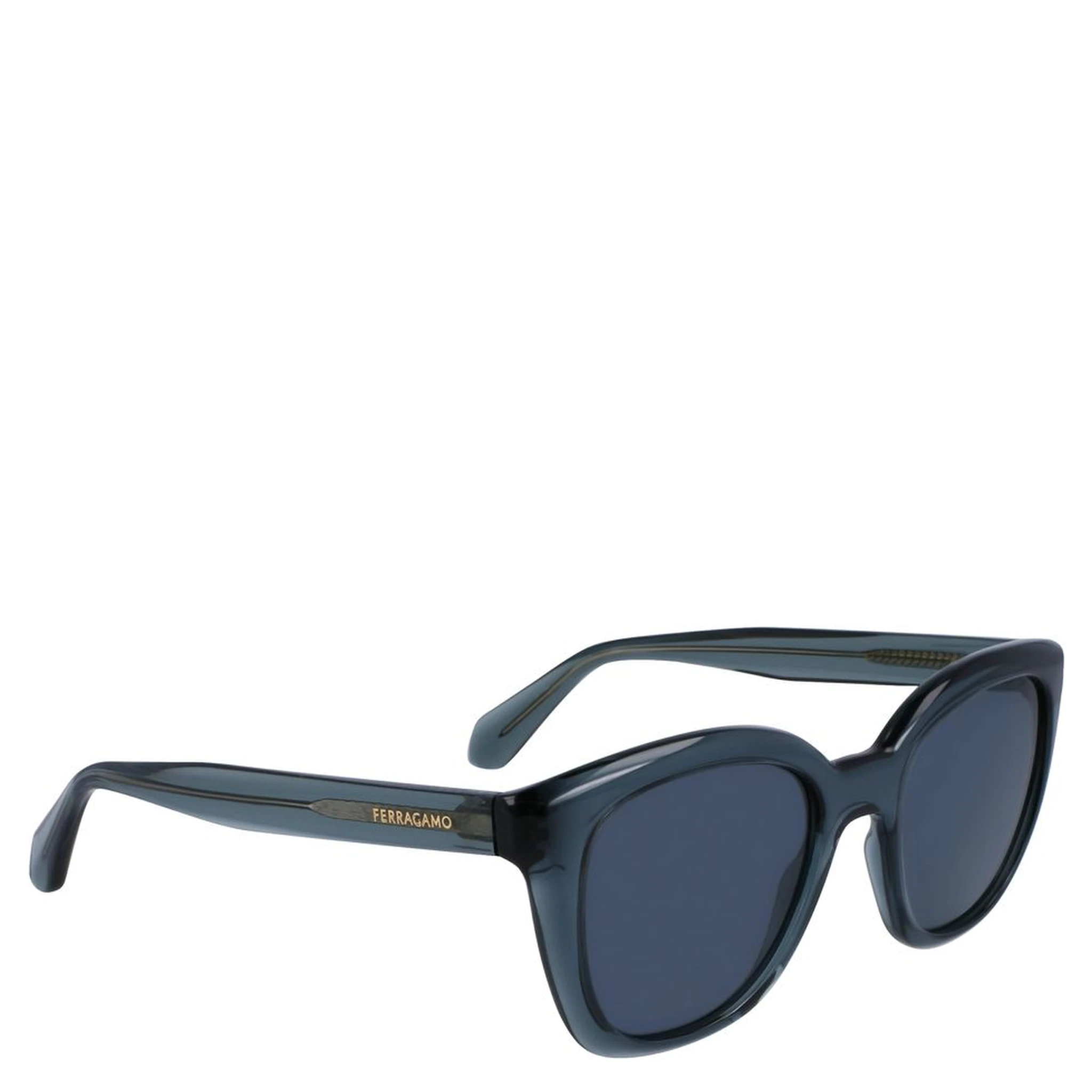 Blue Injected Sunglasses