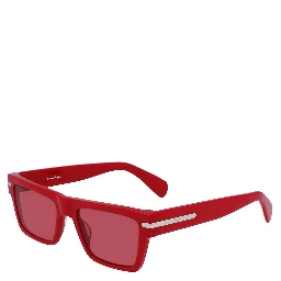 Red Acetate Sunglasses