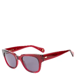 Red Acetate Sunglasses