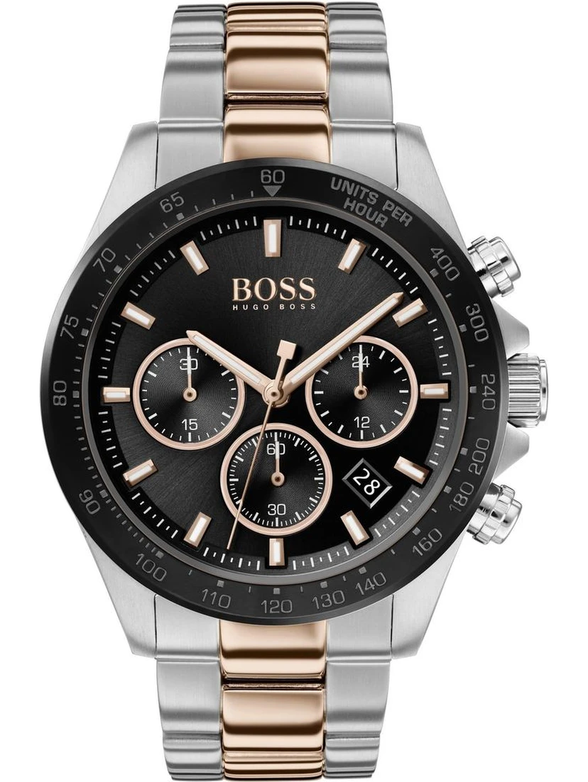 Gray Stainless Steel Dress Watch