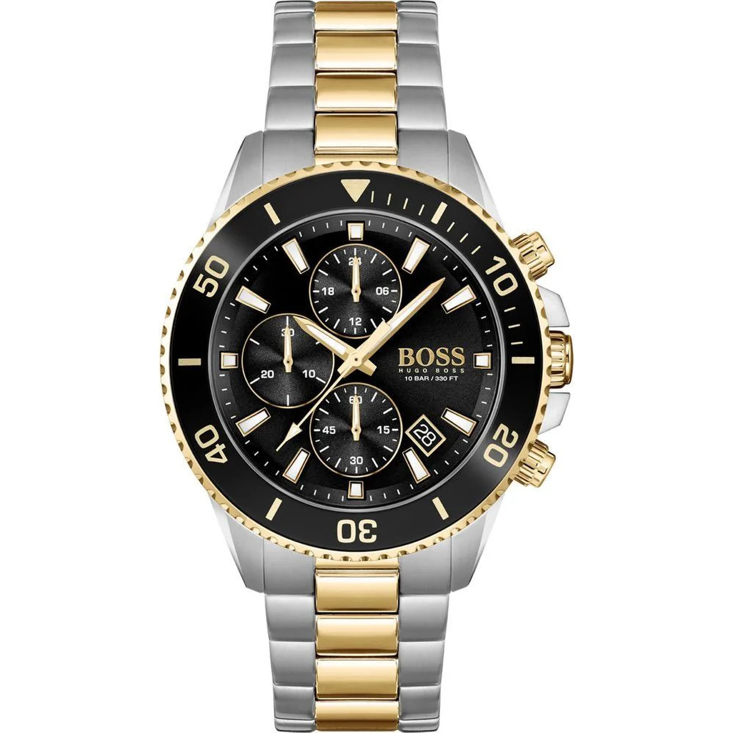 Gray Stainless Steel Dress Watch