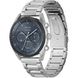 Gray Stainless Steel Dress Watch